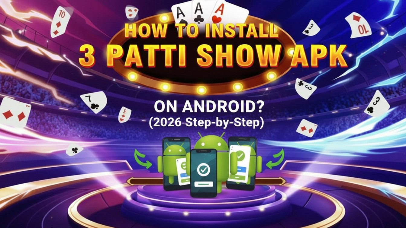 How to Install 3 Patti Show APK on Android? (2026 Step-by-Step)