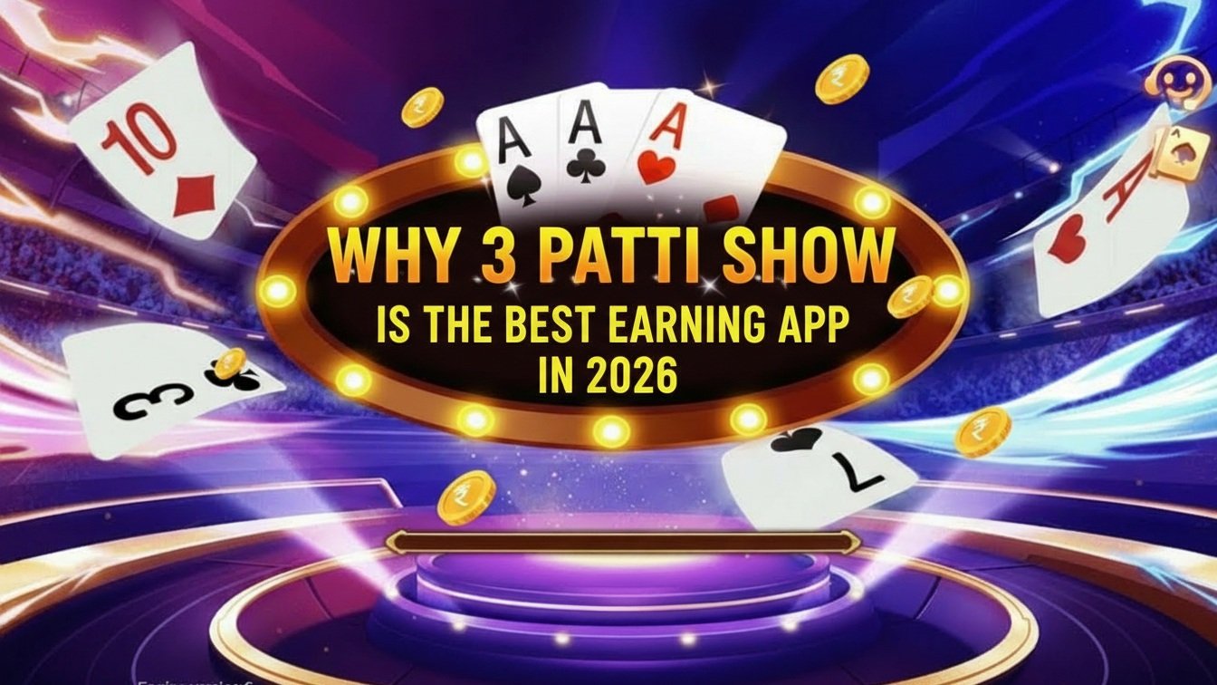 Why 3 Patti Show is the Best Earning App in 2026?