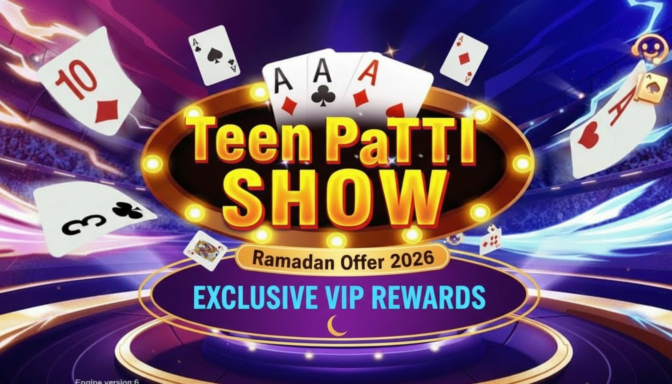 Teen Patti Show Ramadan Offer 2026 | Exclusive VIP Rewards