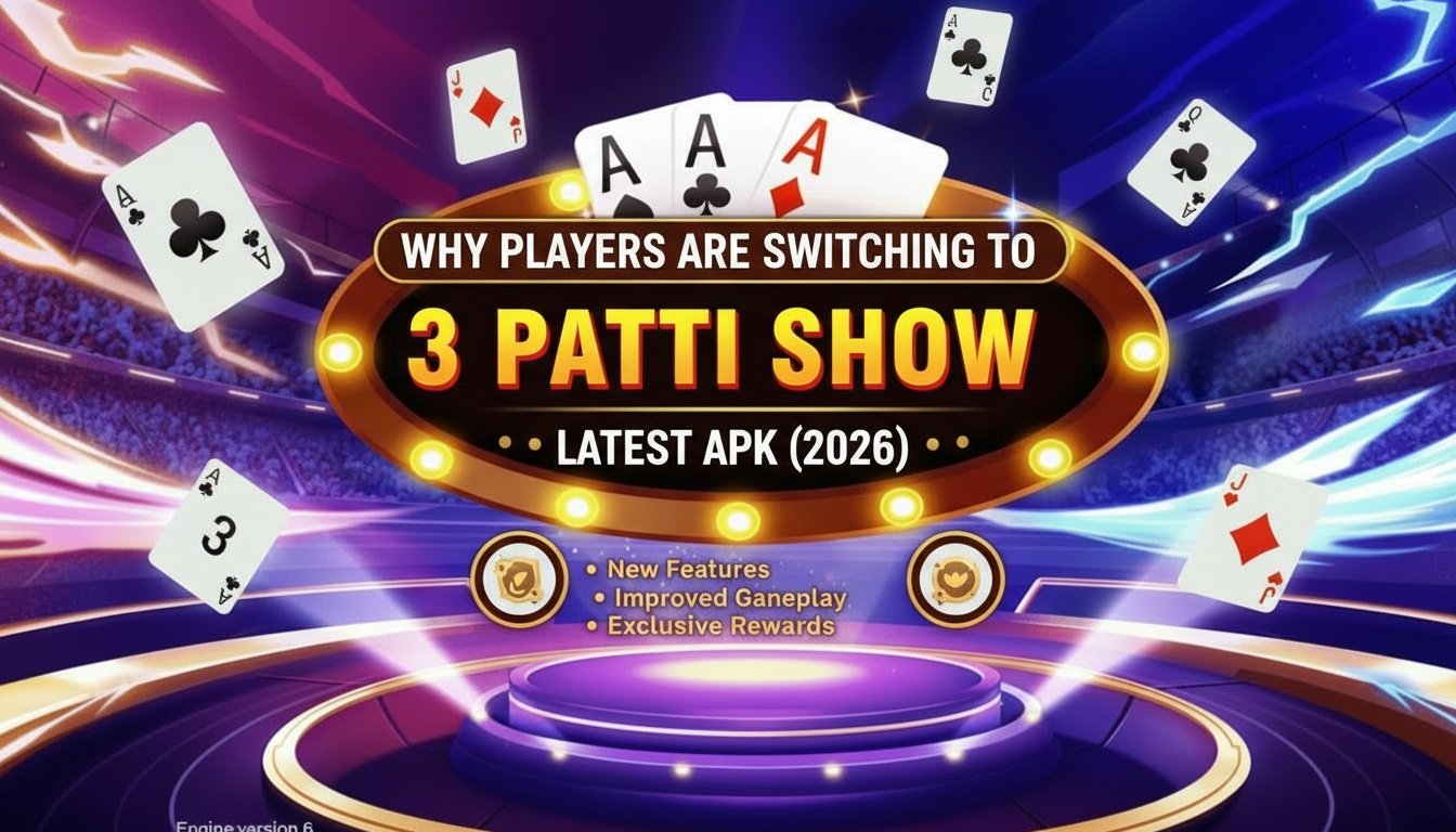 Why Players are Switching to 3 Patti Show Latest APK (2026)