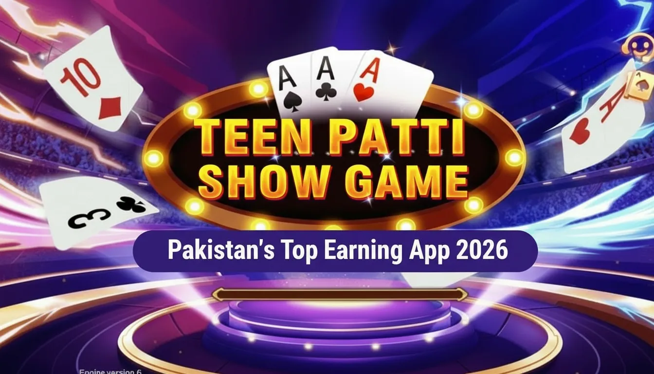 Teen Patti Show Game Pakistan's Top Earning App 2026