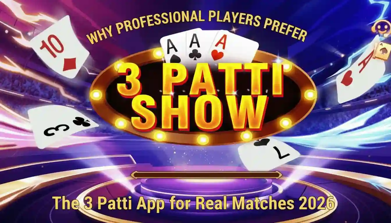 Why Professional Players Prefer the 3 Patti App in 2026 for Real Matches