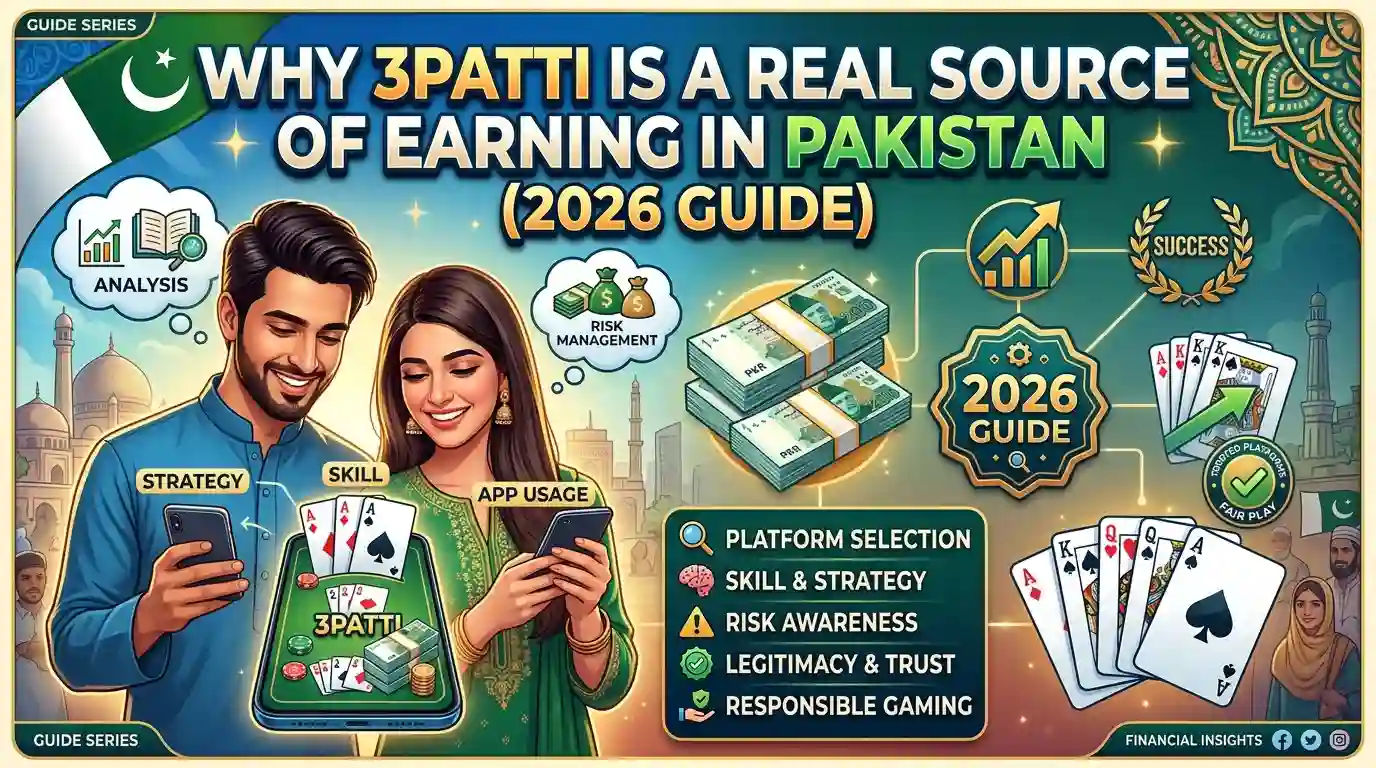 Why 3Patti is a Real Source of Earning in Pakistan (2026 Guide)