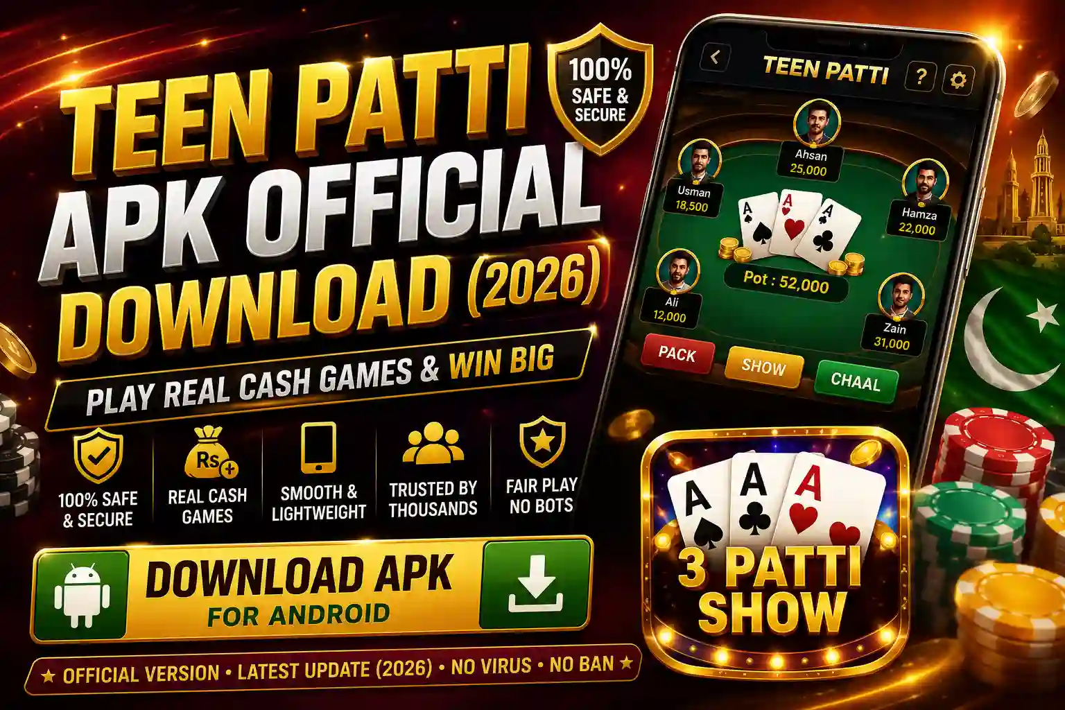 Teen Patti Apk Official download (2026) for Android