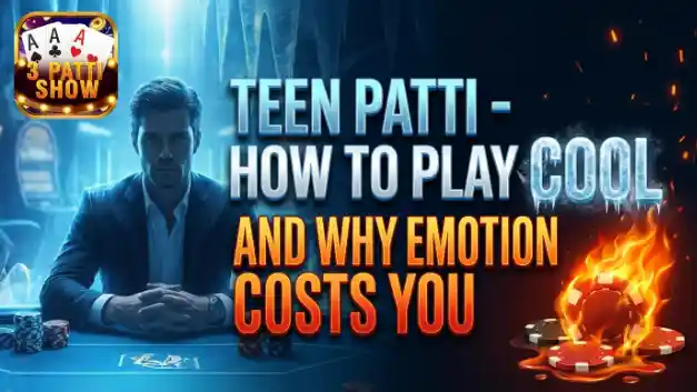 Teen Patti - How to Play Cool and Why Emotion Costs You